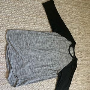 3/4 length baseball T